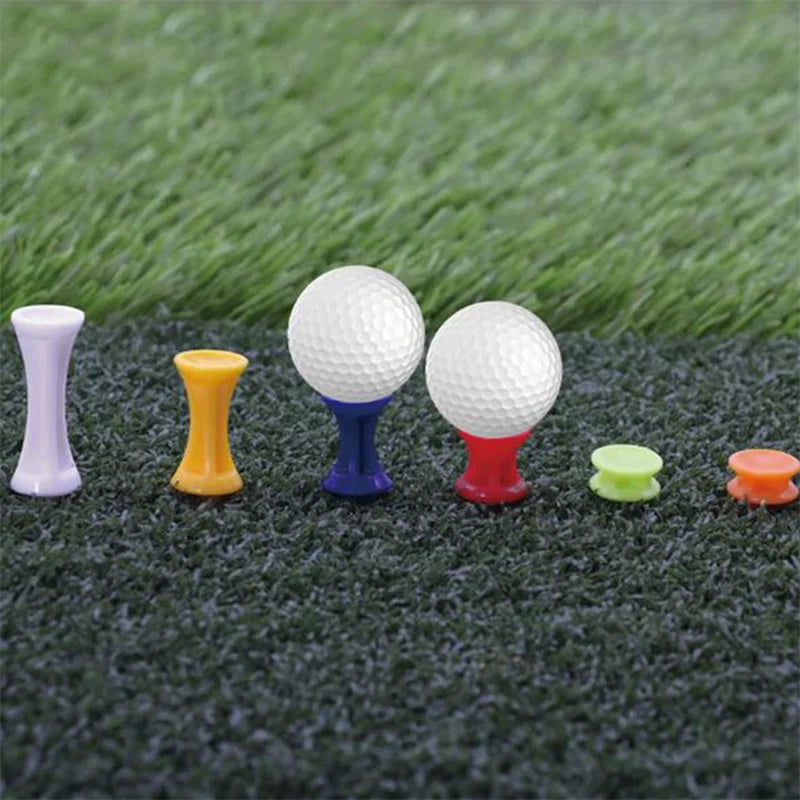 50 Pcs/Pack Professional Golf Supplies New Golf Practice Products Golf Accessories Golf Limit Nail Plastic Ball Holder