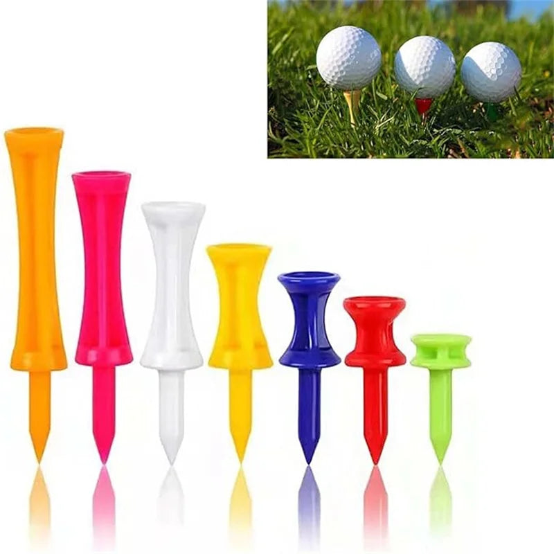 50 Pcs/Pack Professional Golf Supplies New Golf Practice Products Golf Accessories Golf Limit Nail Plastic Ball Holder