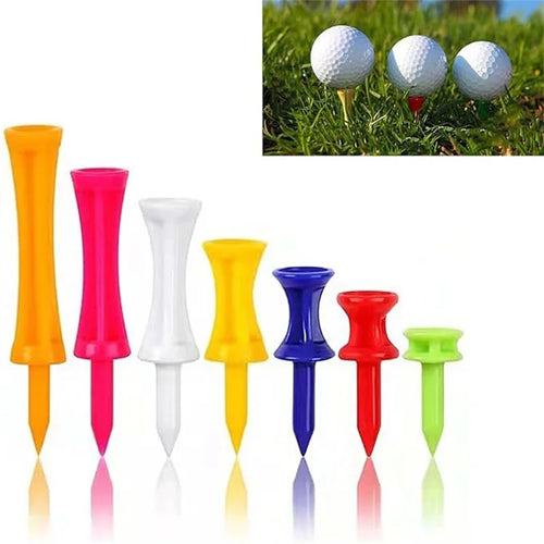 50 Pcs/Pack Professional Golf Supplies New Golf Practice Products Golf Accessories Golf Limit Nail Plastic Ball Holder