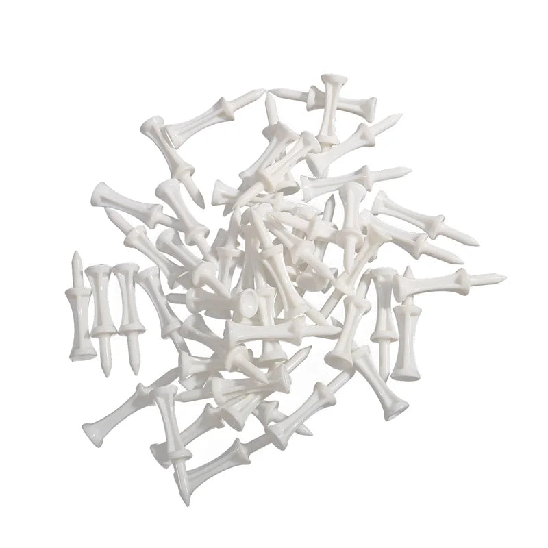 50 Pcs/Pack Professional Golf Supplies New Golf Practice Products Golf Accessories Golf Limit Nail Plastic Ball Holder