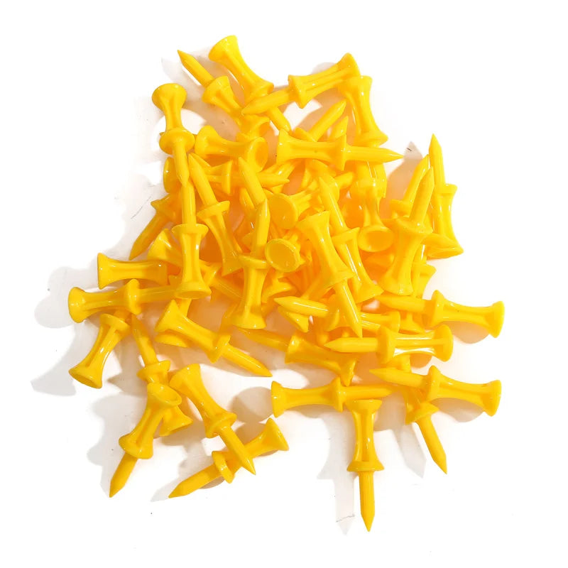50 Pcs/Pack Professional Golf Supplies New Golf Practice Products Golf Accessories Golf Limit Nail Plastic Ball Holder