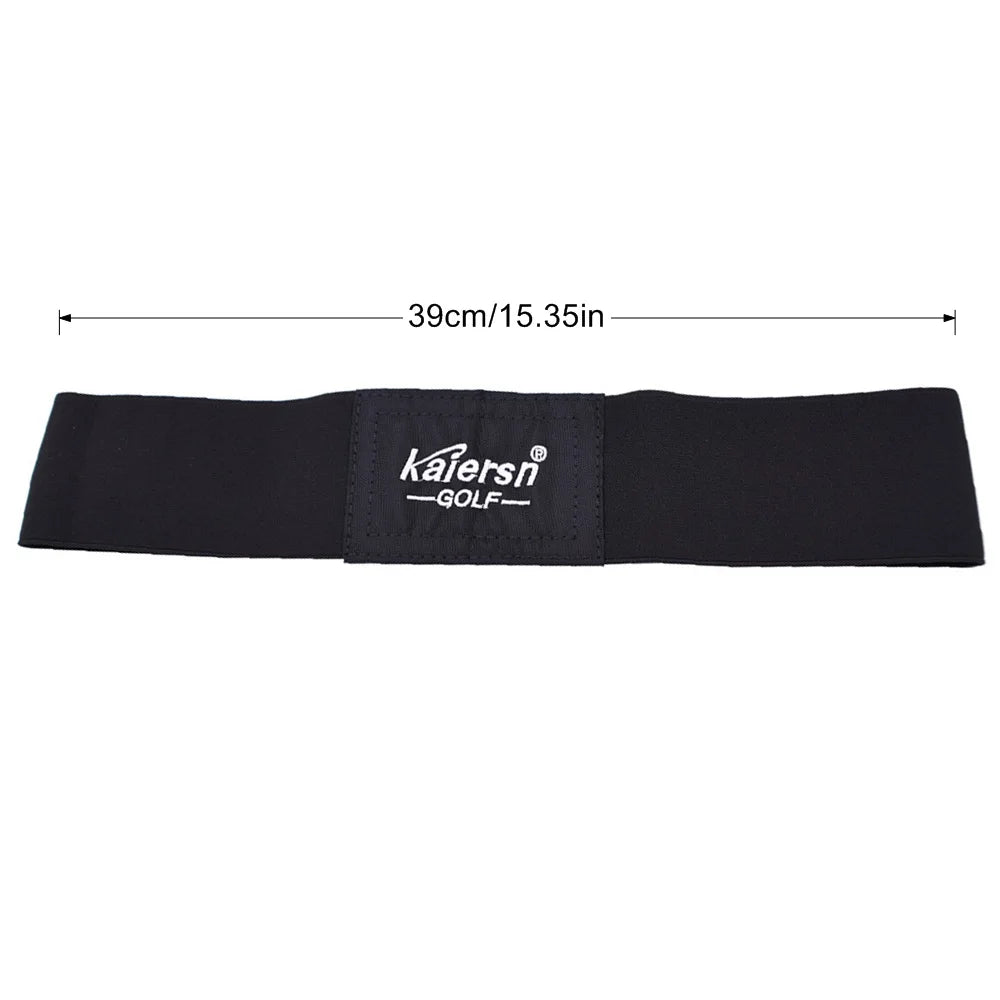 Hot Professional Elastic Golf Swing Trainer Arm Band Belt Gesture Alignment Training Aid for Practicing Guide for Youth/Adult