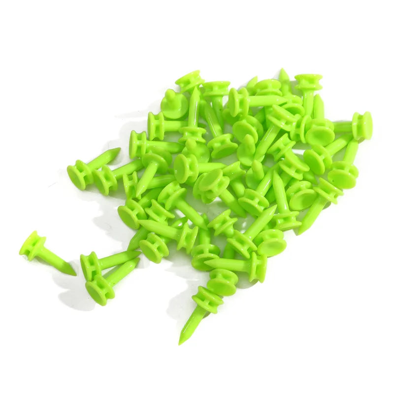 50 Pcs/Pack Professional Golf Supplies New Golf Practice Products Golf Accessories Golf Limit Nail Plastic Ball Holder